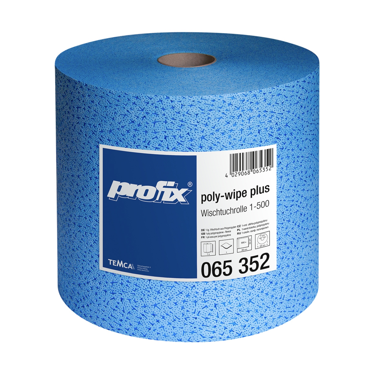Profix Poly-wipe Plus antisztatikus ipari törlőkendő